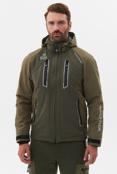 Изображение товара Костюм для охоты и рыбалки Huntsman Матрица -5°С Хаки Исландия (р.60-62/170-176 )