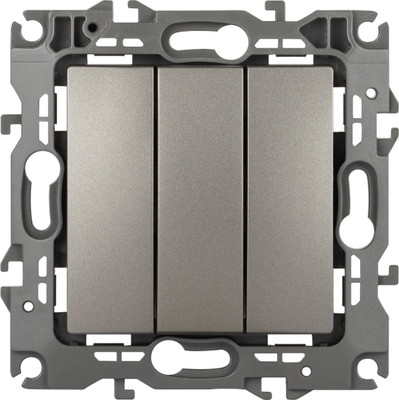 Выключатель ЭРА 12-1107-16 / Б0065703 (титан) - 