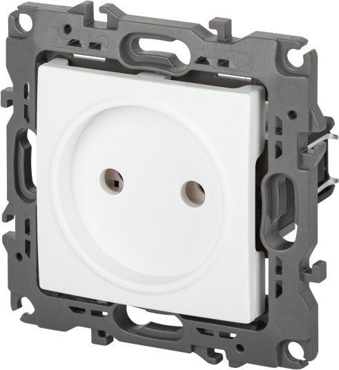 Розетка ЭРА Schuko 12-2106-01М / Б0065721 (белый матовый)