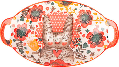 Блюдо Nouvelle Kawaii Forest. Bunny / 0860428 - 