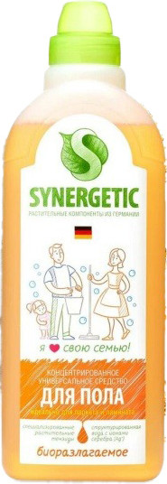 Изображение товара Универсальное чистящее средство Synergetic Для пола, стен, поверхностей (1л)