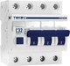 Дифференциальный автомат Tokov Electric 4П (3P+N) 32А 30мА AC 6кА C / TKE-PZ60-RCBO-4-32-30-AC - 