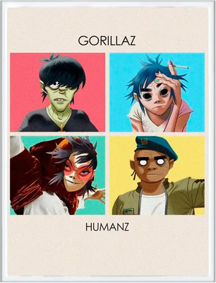 

Постер, Gorillaz 6