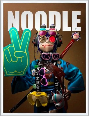 

Постер, Gorillaz 9