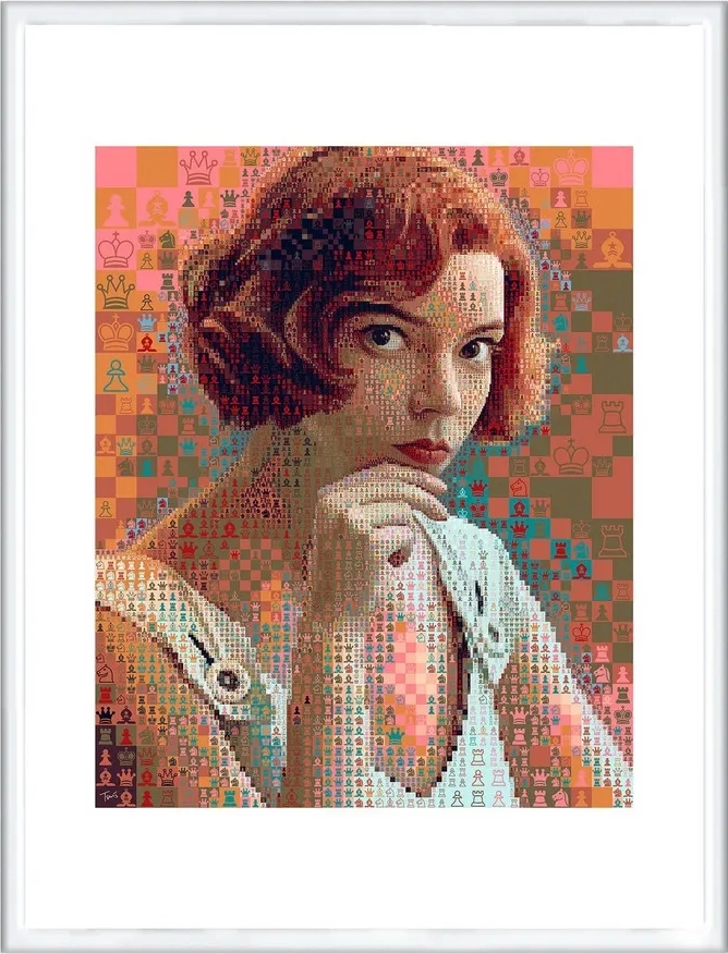 Постер Citydecor Ход королевы. Харис Цевис 1 (30x40)