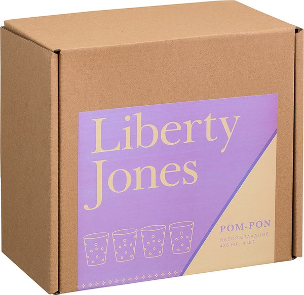 Набор стаканов Liberty Jones Pom-pon / LJ0000336 (4шт)