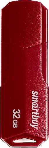 USB flash накопитель SmartBuy Clue 32GB / SB32GBCLU-BG (бордовый)