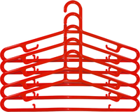 Набор пластиковых вешалок-плечиков No Brand LT804 (5шт) - 