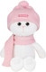 Мягкая игрушка Колбаскин & Мышель Мышель в розовой шапочке и шарфике / MT-MRT-КМ-0320241-20 -