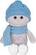 Мягкая игрушка Колбаскин & Мышель Колбаскин в голубой шапочке и шарфике / MT-MRT-КМ-0320242-20 -