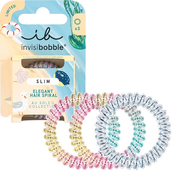 Набор резинок для волос Invisibobble Slim Au Soleil Vibrant Vacation