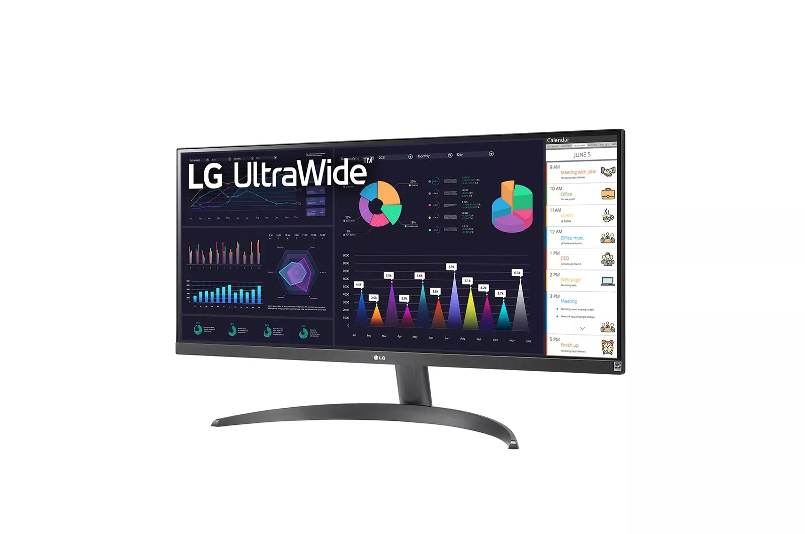 Монитор LG UltraWide 29WQ500-B