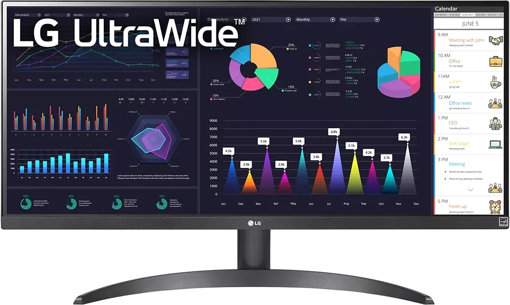 Монитор LG UltraWide 29WQ500-B