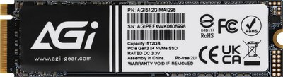 

SSD диск, AI298 512GB (AGI512GIMAI298)