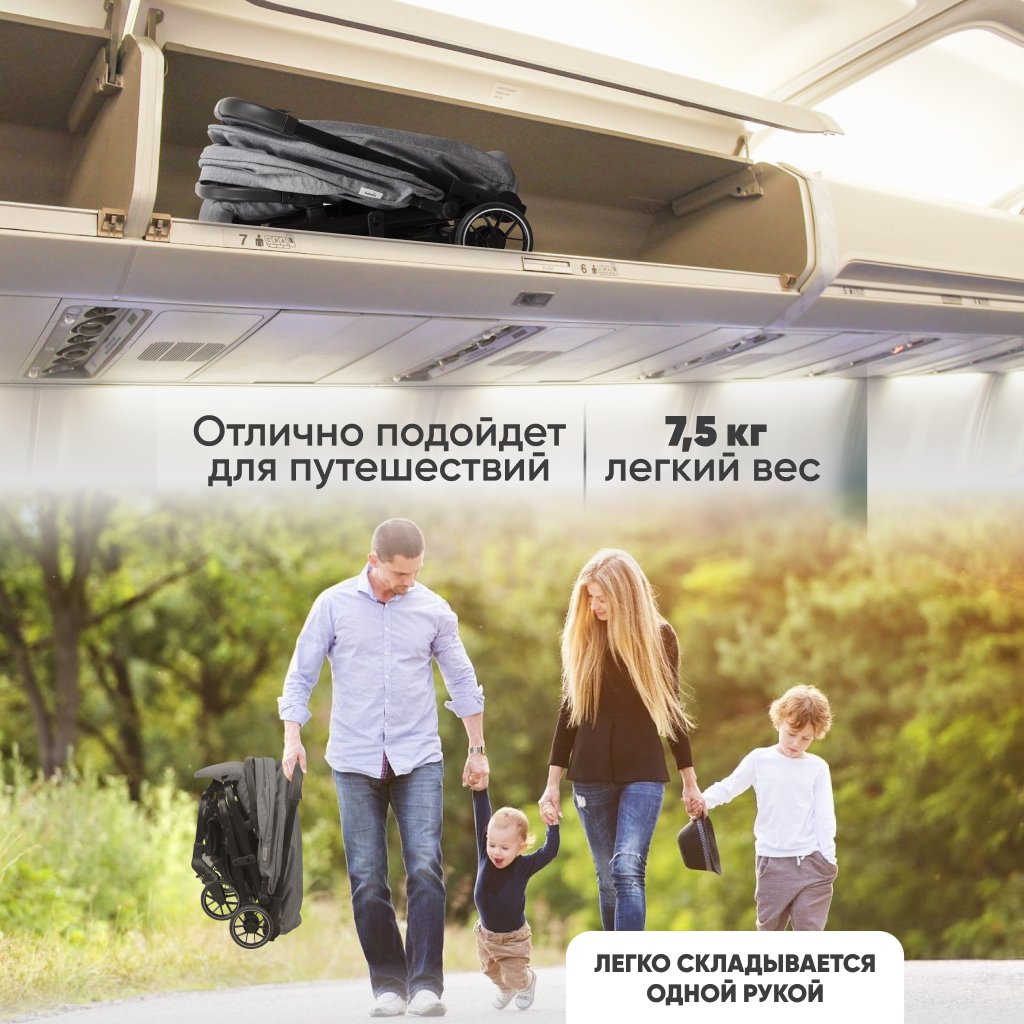 Детская прогулочная коляска Solmax&Kids KOL99207