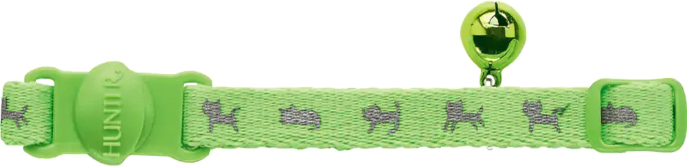 Ошейник HUNTER Collar Cat Neon / 31033