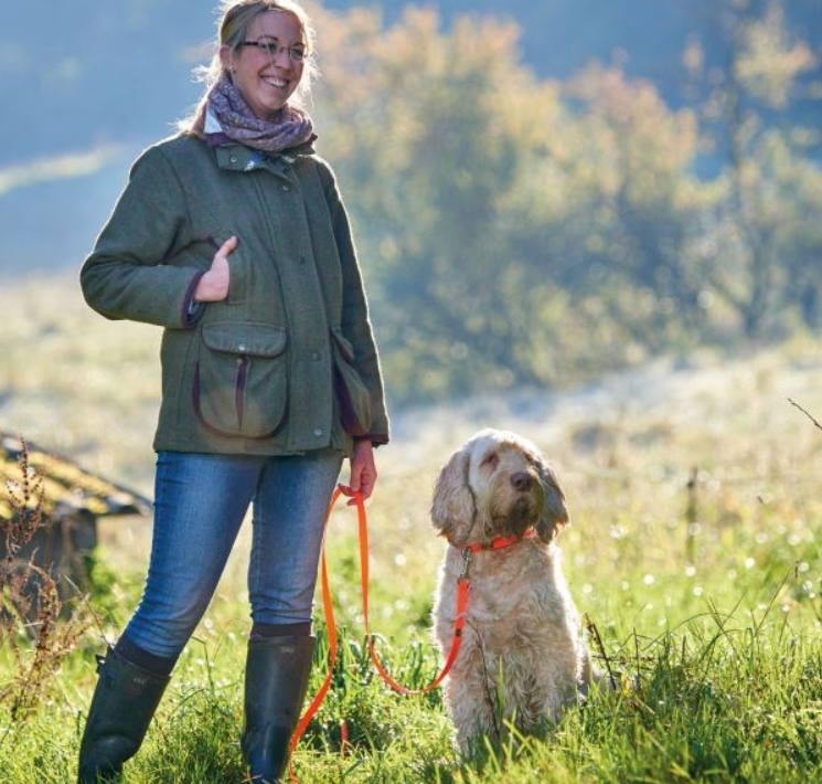 Поводок HUNTER Leash Convenience 15/500 / 62115 (неоновый оранжевый) — фото 2