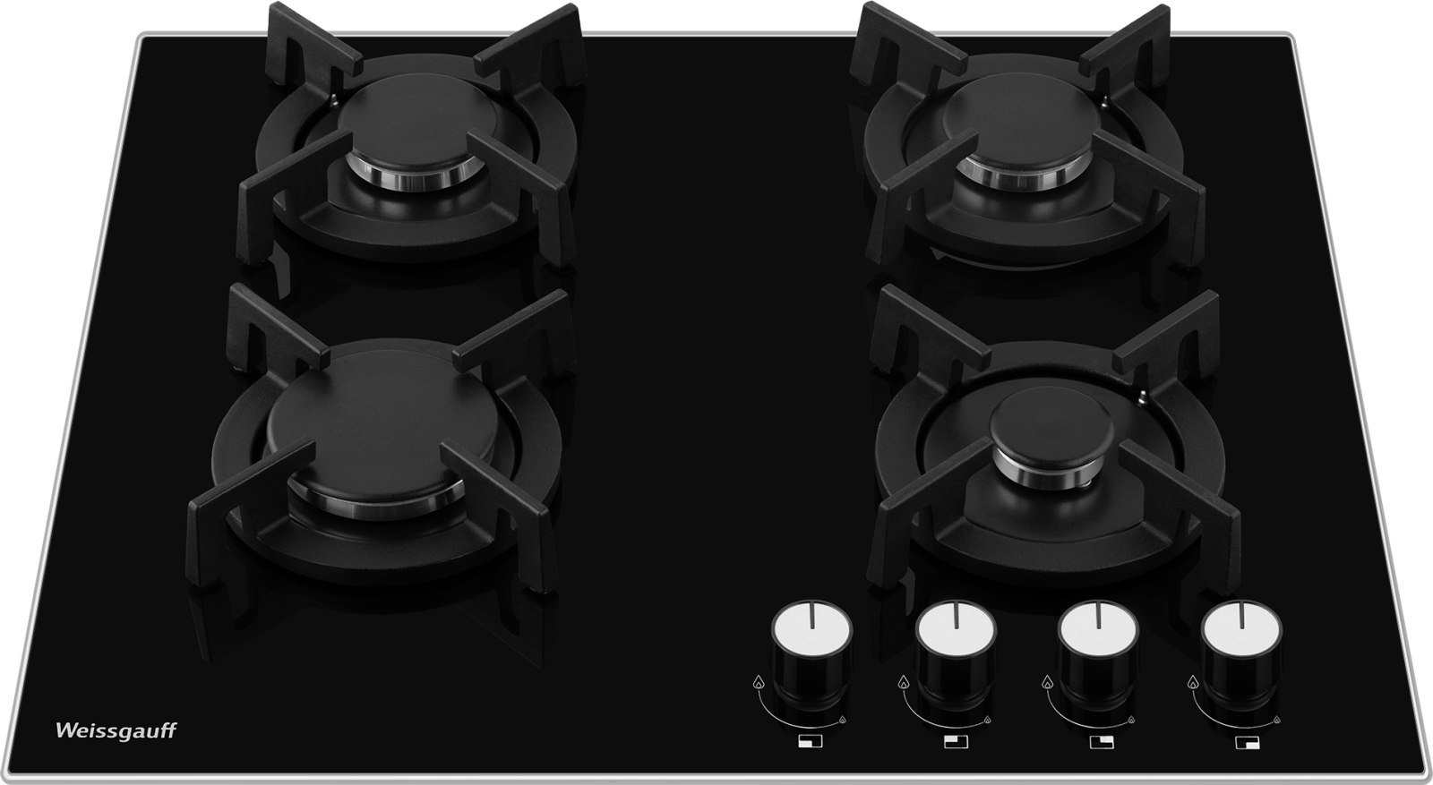 Газовая варочная панель Weissgauff HG 640 BGV