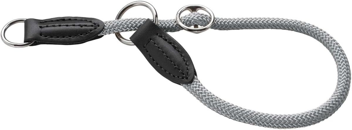 Ошейник-полуудавка HUNTER T-Collar Freestyle Eiby 50/M-L / 68706 (серый)