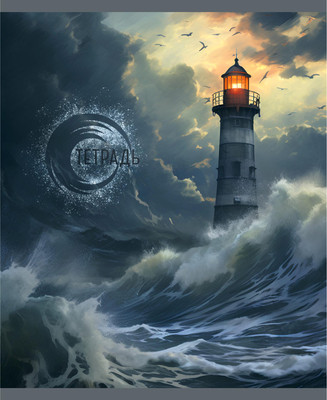 Тетрадь Listoff Маяк в бушующем море / ТК809123 - 