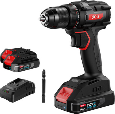 

Профессиональная дрель-шуруповерт, RS EDE-DZ20-2D2