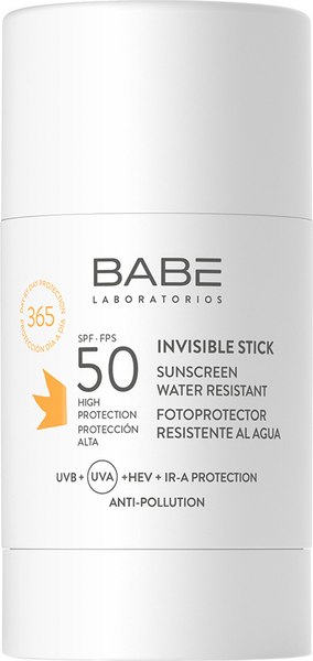 Стик солнцезащитный Laboratorios Babe Facial Sunscreen Invisible Stick SPF50 (30г)