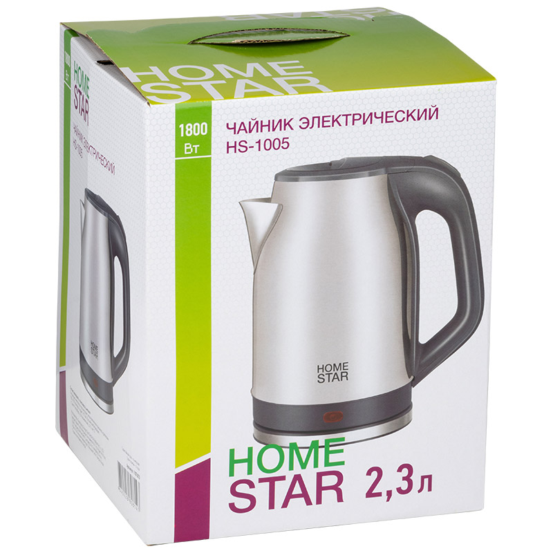 Электрочайник HomeStar HS-1005 (серый) — фото 4
