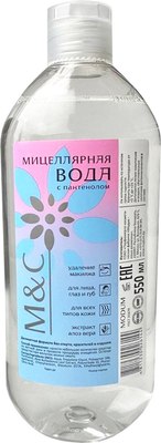 

Мицеллярная вода, М&C Пантенол