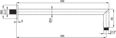 Излив Deante Cascada NAC_D45K