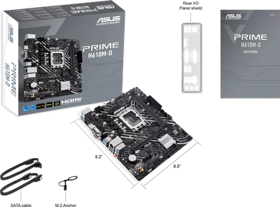 Материнская плата Asus Prime H610M-D