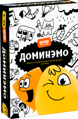 Настольная игра Банда Умников Доминэмо / УМ770 - 