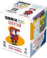 Конструктор QBRIX Kids Зоопарк. Попугай 30051 - 