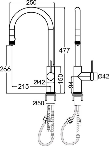 Смеситель Paulmark Ga213077-CR