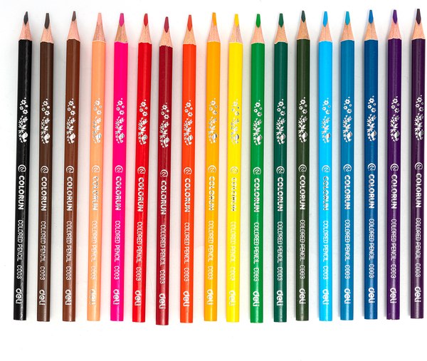 Набор цветных карандашей Deli ColoRun / C00310 (18цв)