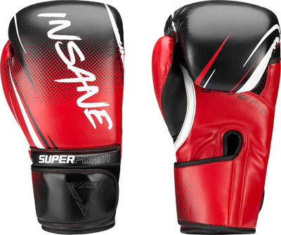 Боксерские перчатки Insane Impact / IN24-BG003 (красный, 14OZ) - 