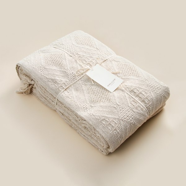 Плед Sima-Land Home Cotton / 10611682