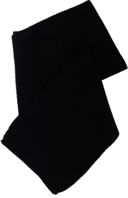 Шарф Polesie 175x19 / 3С3236-Д43 (глубокий черный) - 