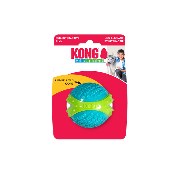 Игрушка для собак KONG Core Strength Ball M Rubber / 69300