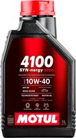 Моторное масло Motul 4100 Syn-nergy Spec 10W40 / 112890 (1л) - 