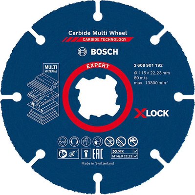 

Отрезной диск, X-Lock Carbide 2.608.901.192