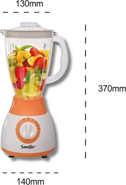 Блендер стационарный Sonifer SF-8010 (оранжевый)