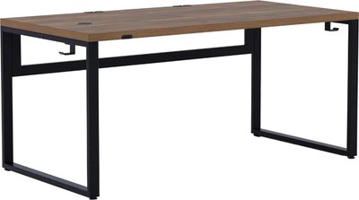 Компьютерный стол Millwood Каир Смарт 160x80x74.2 (дуб табачный Craft/металл черный) - 