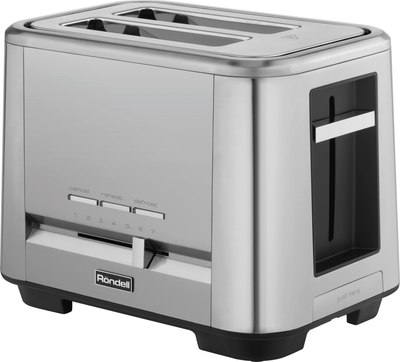 Тостер Rondell RDE-1200 (серебристый) - 