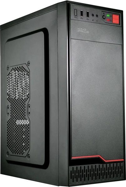 Корпус для компьютера KingPrice KPCC-MD201 (черный, без БП)