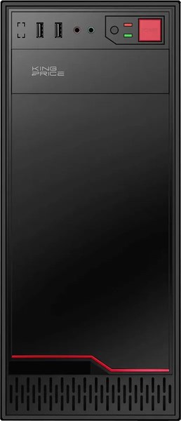 Корпус для компьютера KingPrice KPCC-MD201 (черный, без БП)