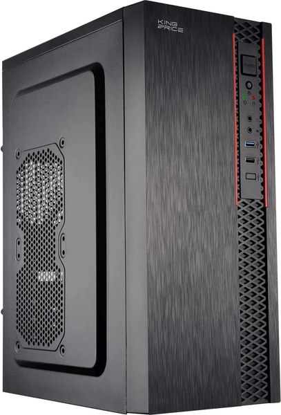 Корпус для компьютера KingPrice KPCC-MD202 (черный, без БП)