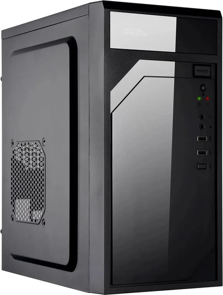 Корпус для компьютера KingPrice KPCC-MN208 (черный, без БП)