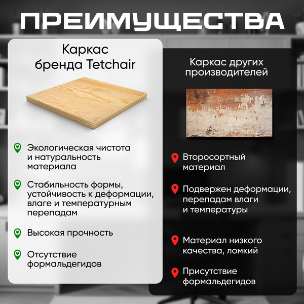 Кресло офисное Tetchair Azura флок (молочный)