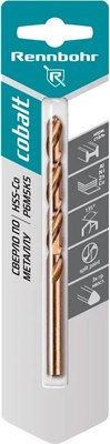 

Сверло, По металлу Power-Cobalt Р6М5К5 8х117мм / 668080