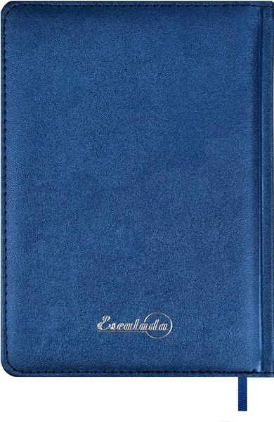 Ежедневник Escalada Астрологический. Плонже Экстра / 67023 (200л, металлик синий)